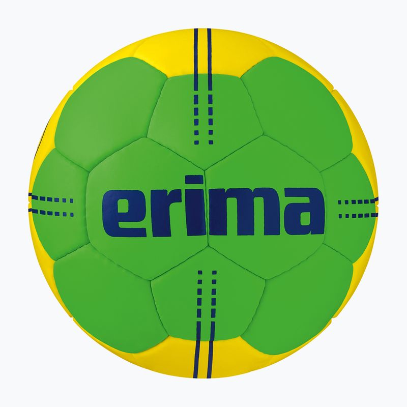 Piłka do piłki ręcznej ERIMA Pure Grip No. 4 green/yellow rozmiar 1
