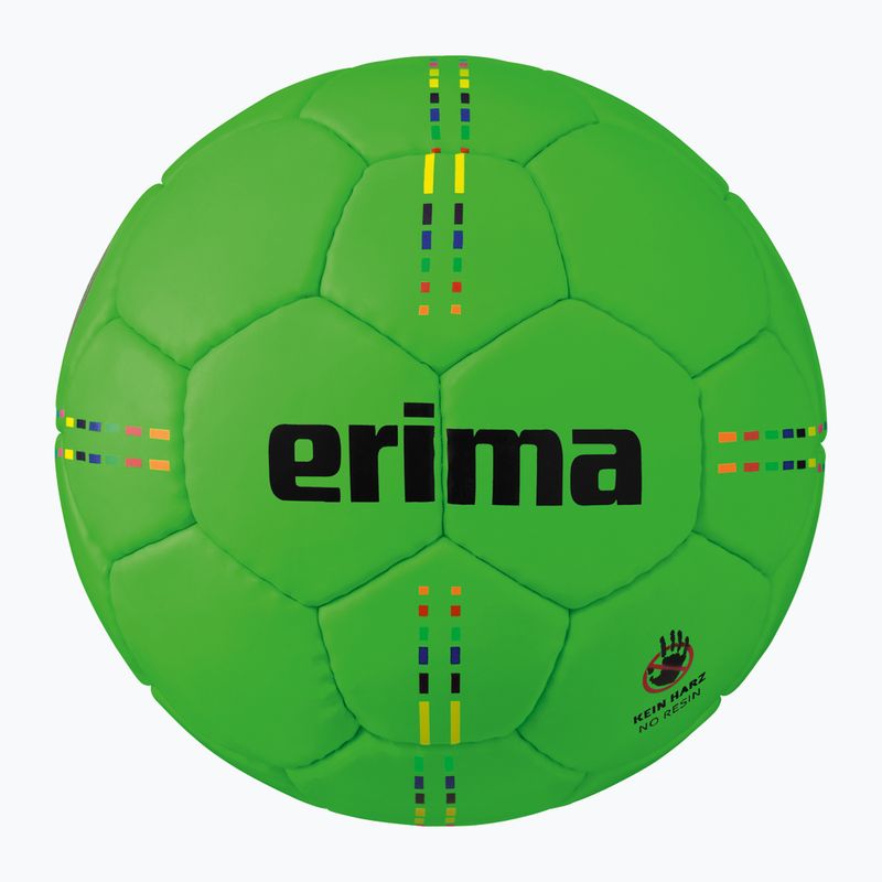 Piłka do piłki ręcznej ERIMA Pure Grip No. 5 Wax-Free green rozmiar 1
