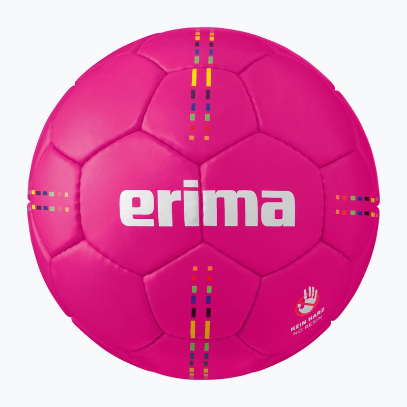 Piłka do piłki ręcznej ERIMA Pure Grip No. 5 Wax-Free pink rozmiar 1