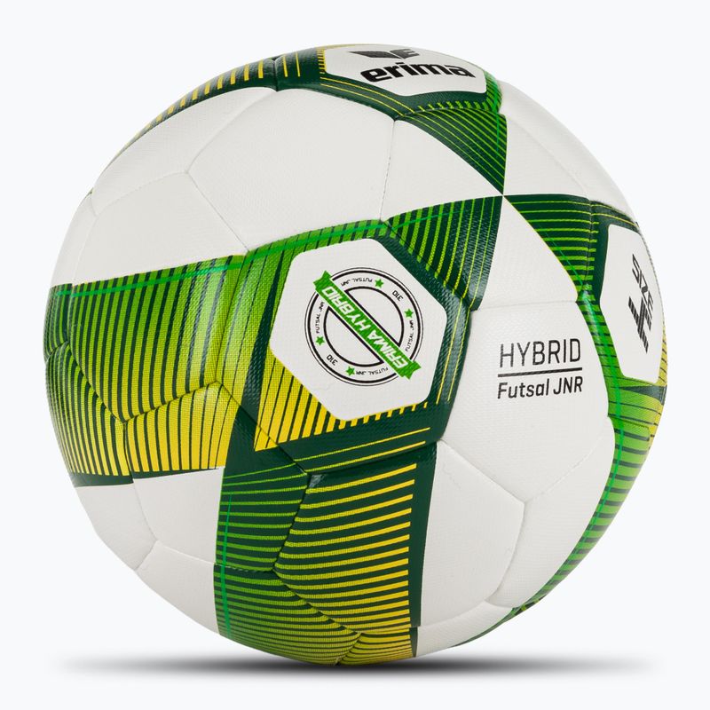 Piłka do piłki nożnej ERIMA Hybrid Futsal green/yellow rozmiar 4 2