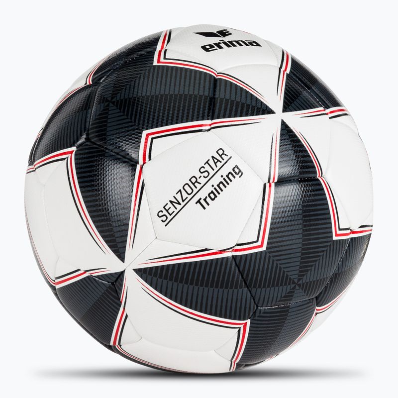 Piłka do piłki nożnej ERIMA Senzor Star Training black/grey rozmiar 5 2