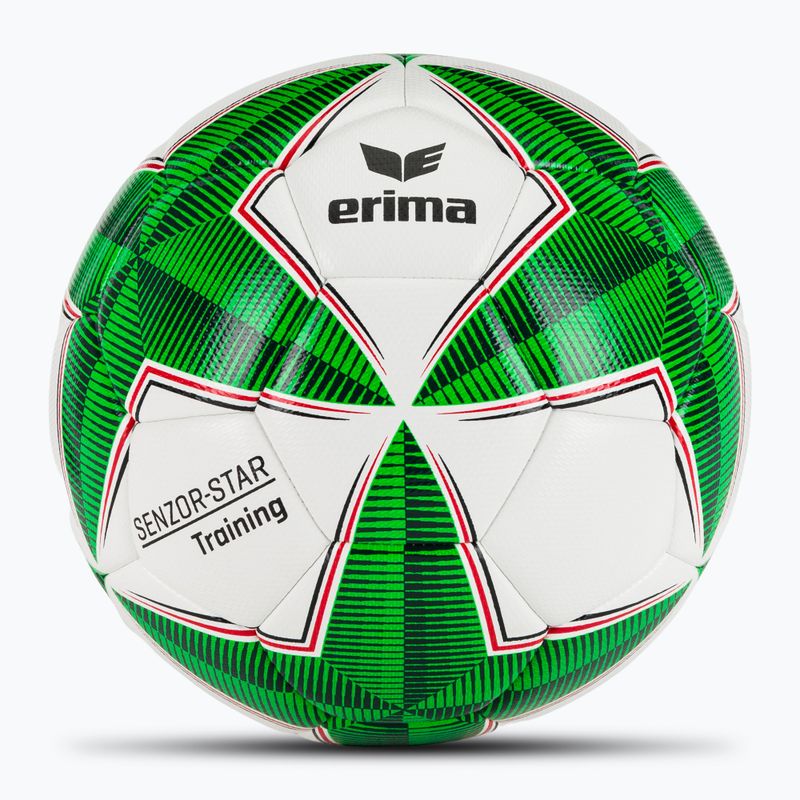 Piłka do piłki nożnej ERIMA Senzor Star Training green rozmiar 4