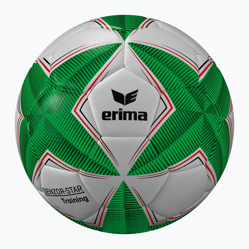 Piłka do piłki nożnej ERIMA Senzor Star Training green rozmiar 4