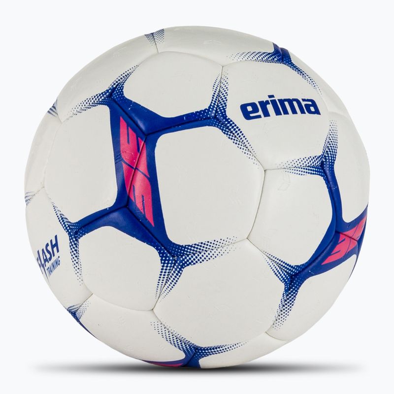 Piłka do piłki ręcznej ERIMA Flash Training white/blue rozmiar 1 2