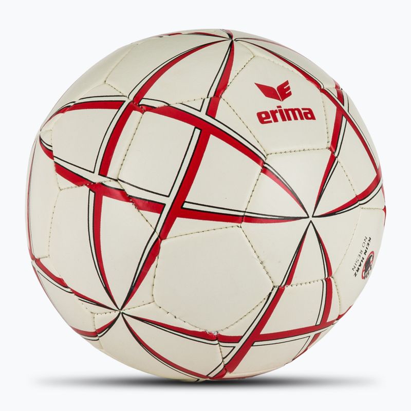 Piłka do piłki ręcznej ERIMA Magic White Training whited/red rozmiar 1 2