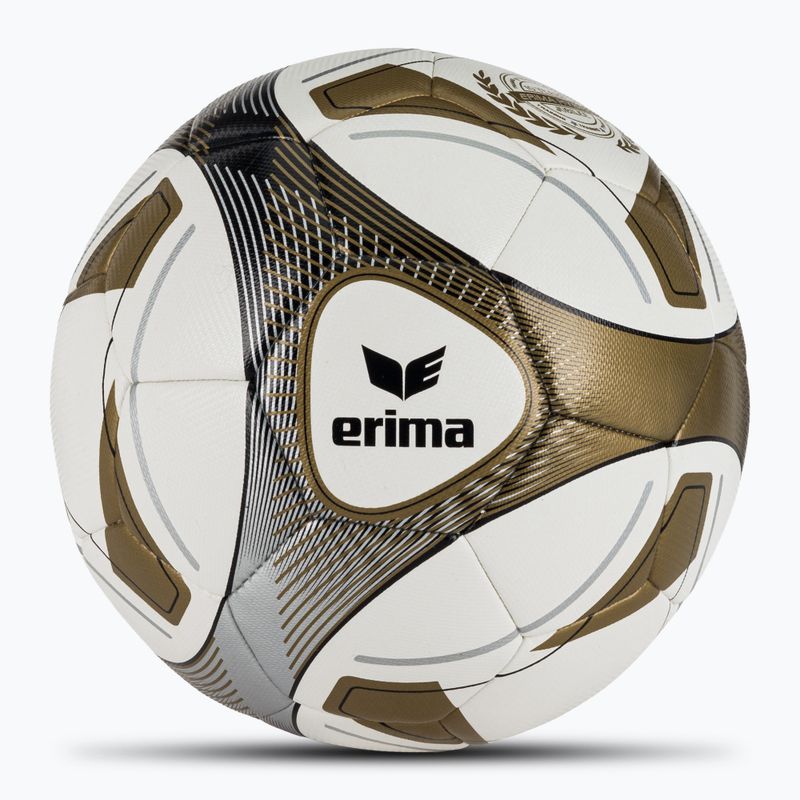 Piłka do piłki nożnej ERIMA Hybrid Training white/gold rozmiar 5