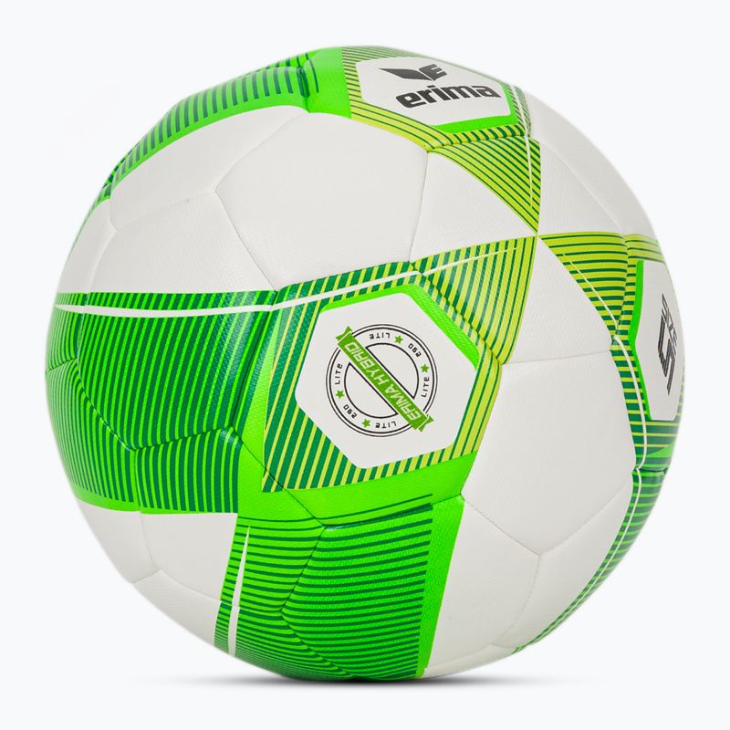 Piłka do piłki nożnej dla dzieci Erima Hybrid Lite 290 size 5 green gecko/lime 2