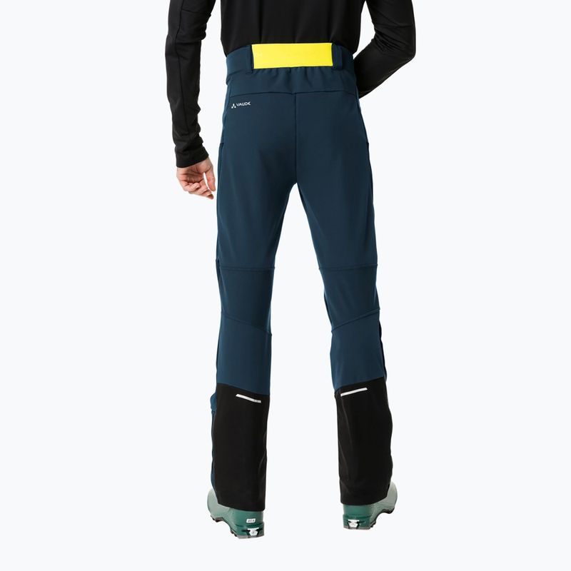 Spodnie softshell męskie VAUDE Larice IV dark sea uni 2