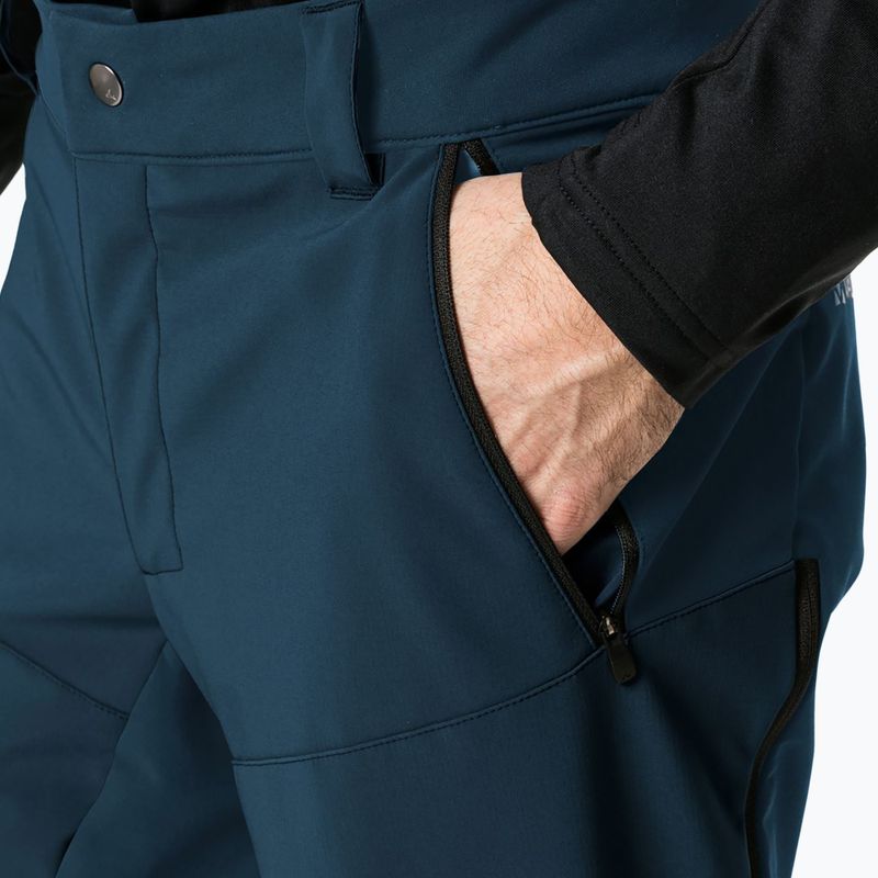 Spodnie softshell męskie VAUDE Larice IV dark sea uni 3