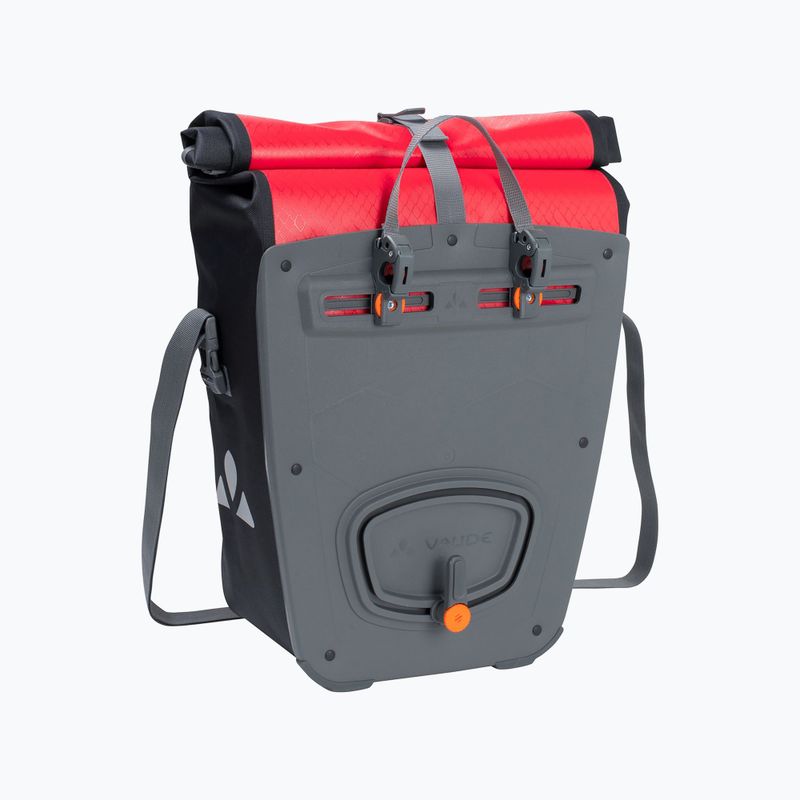 Sakwy rowerowe na bagażnik VAUDE Aqua Back Print Single 24 l red/ black 3