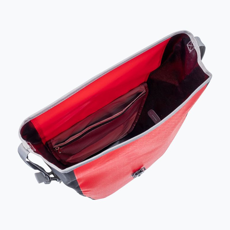 Sakwy rowerowe na bagażnik VAUDE Aqua Back Print Single 24 l red/ black 4