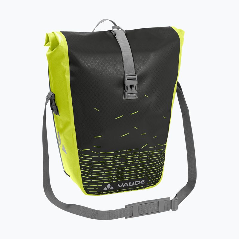 Sakwy rowerowe na bagażnik VAUDE Aqua Back Print Single 24 l black/ bright green 2