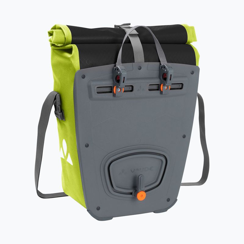 Sakwy rowerowe na bagażnik VAUDE Aqua Back Print Single 24 l black/ bright green 3