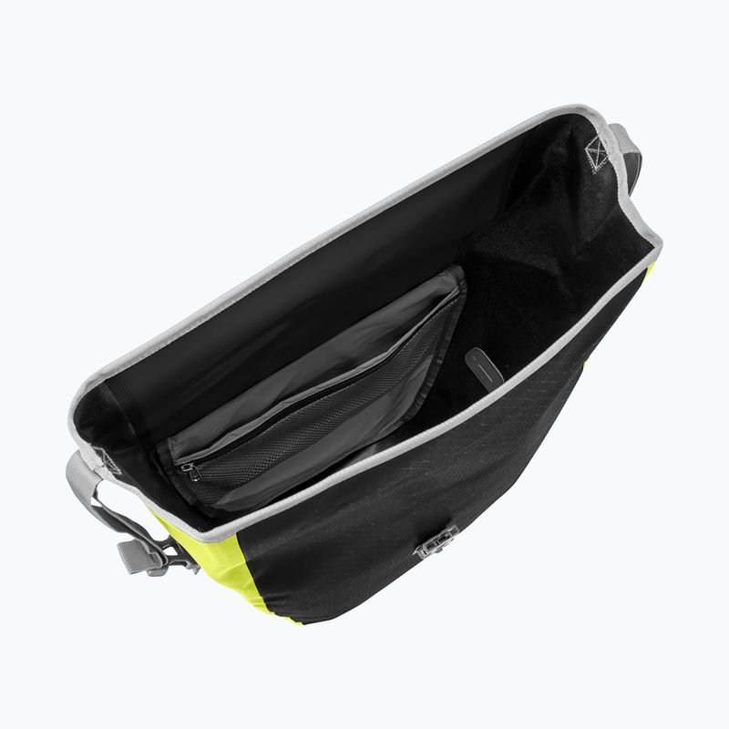 Sakwy rowerowe na bagażnik VAUDE Aqua Back Print Single 24 l black/ bright green 4