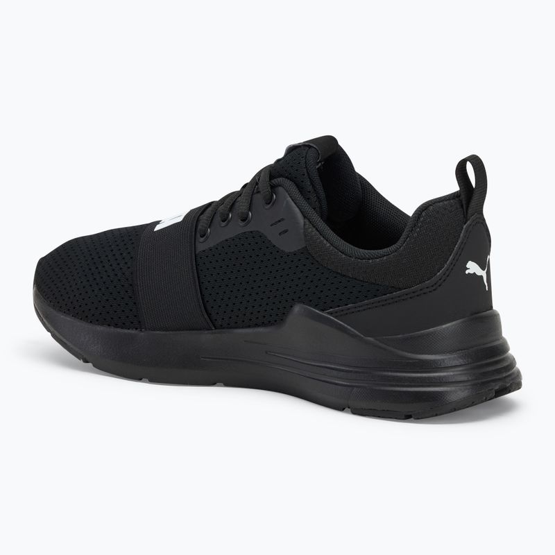 Buty dziecięce PUMA Wired Run Jr puma black/puma white 3