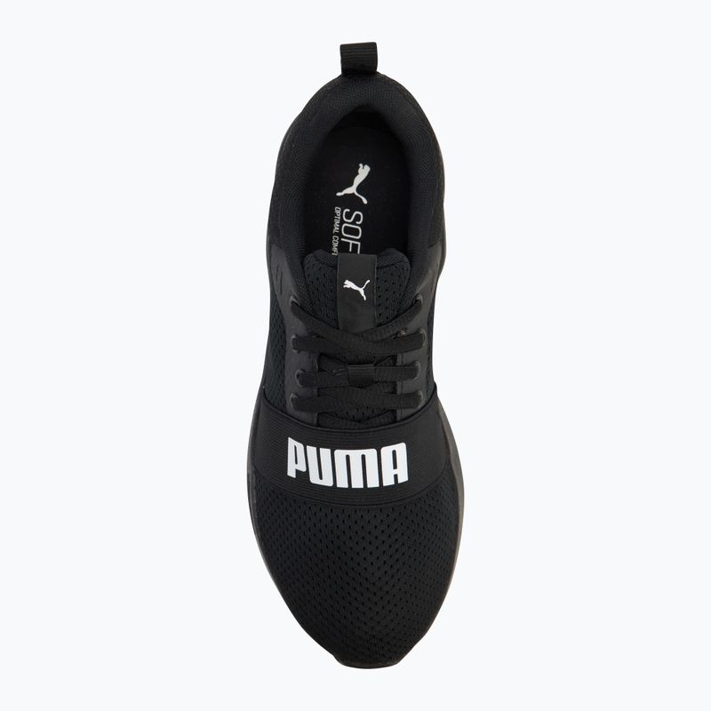 Buty dziecięce PUMA Wired Run Jr puma black/puma white 5