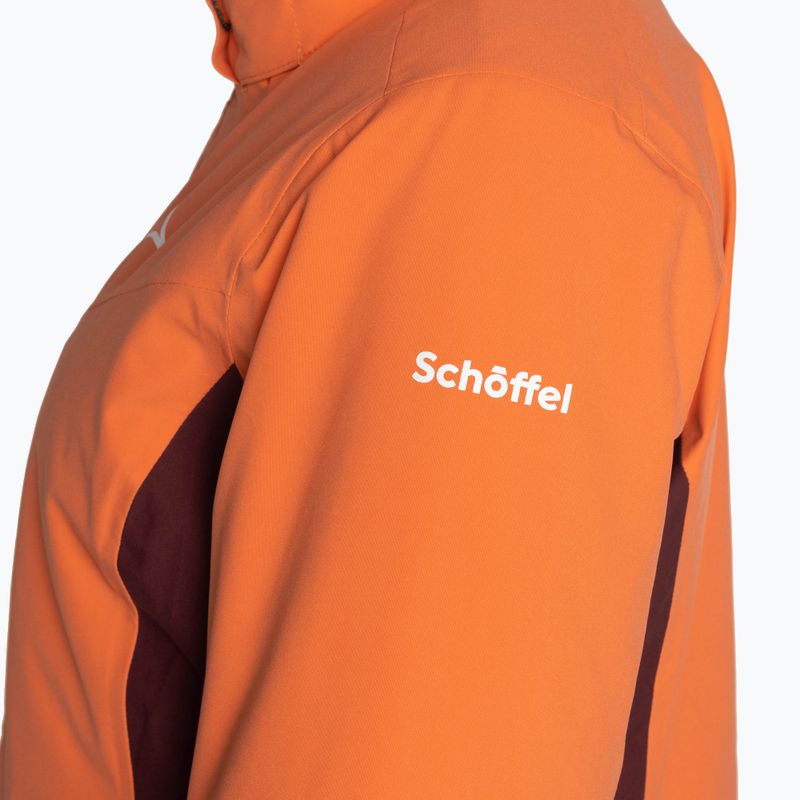 Kurtka narciarska damska Schöffel Kanzelwand coral orange 5