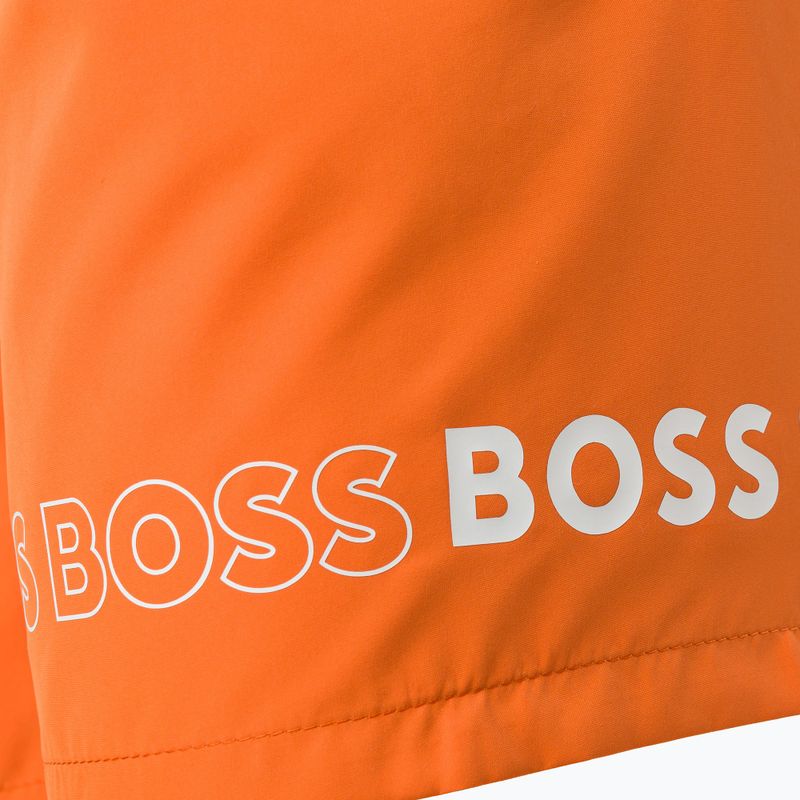 Szorty kąpielowe męskie Hugo Boss Dolphin bright orange 3