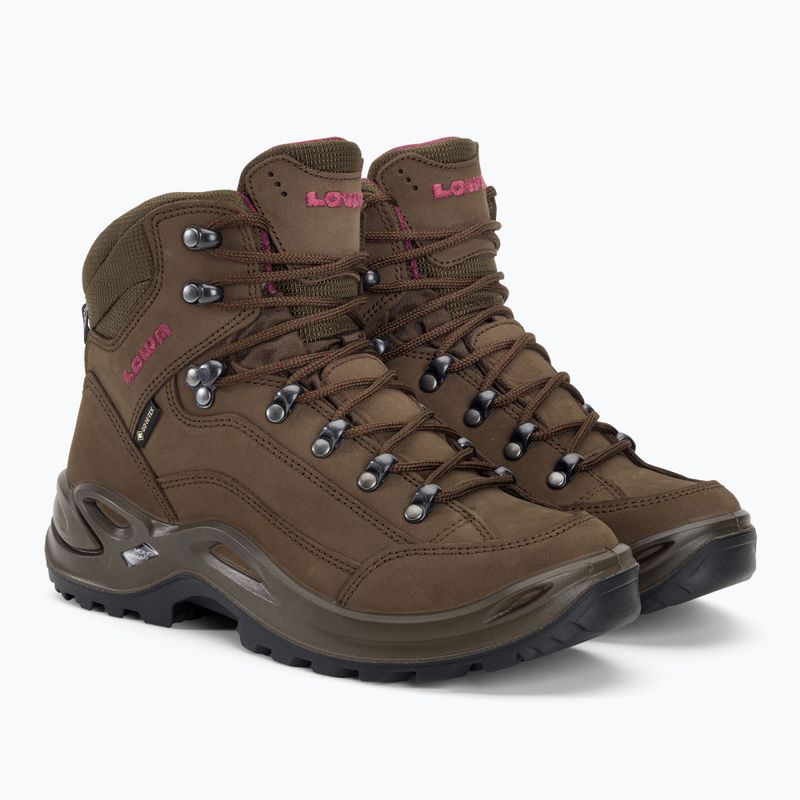 Buty turystyczne damskie LOWA Renegade GTX Mid espresso 4