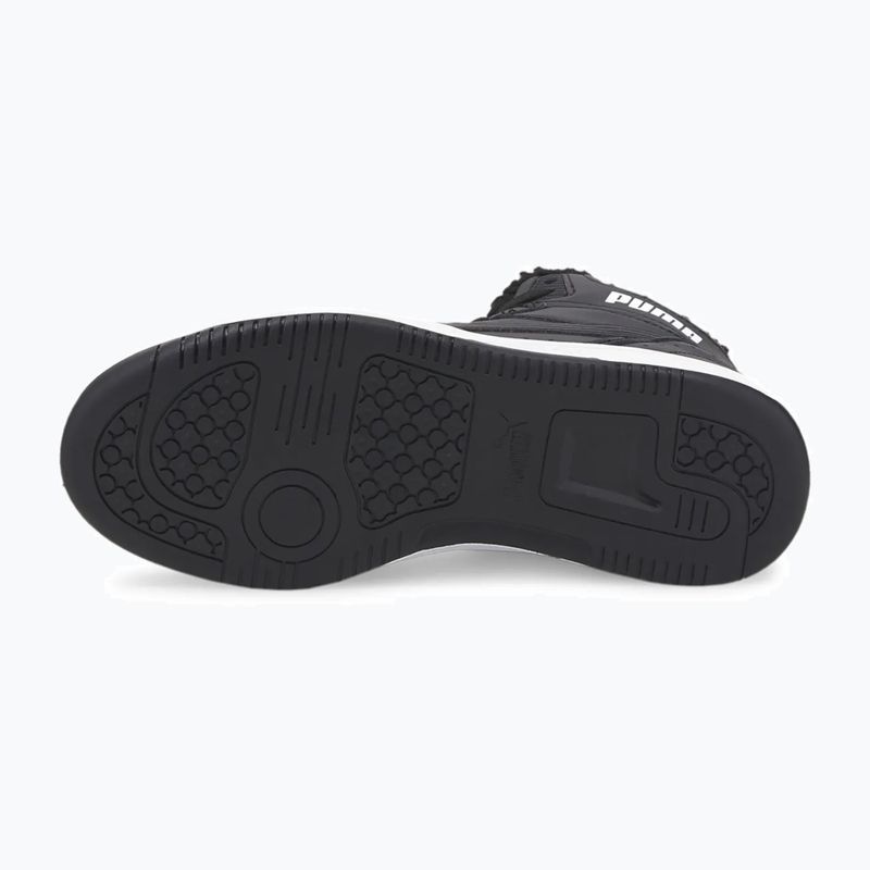 Buty dziecięce PUMA Rebound Joy Fur Jr puma black/puma white 12