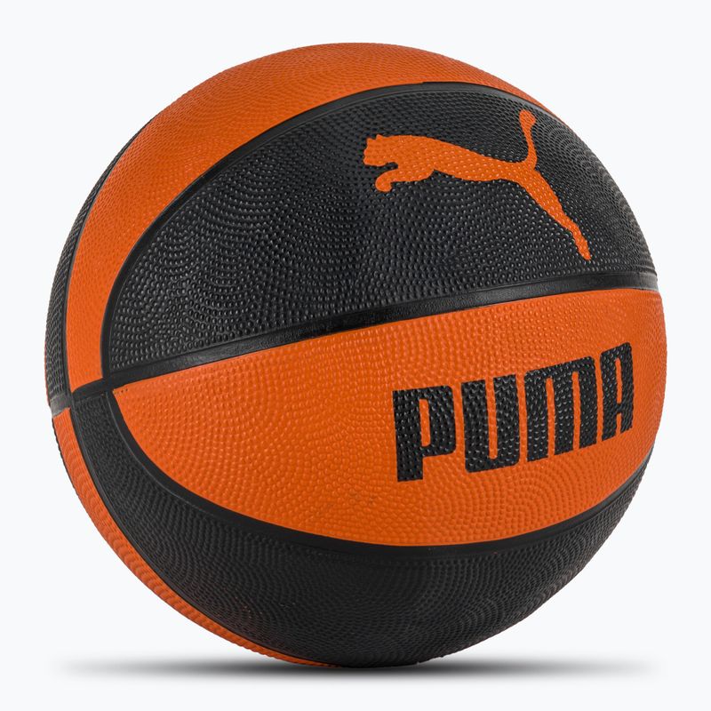 Piłka do koszykówki PUMA Basketball IND mandarin orange/puma black rozmiar 7 2