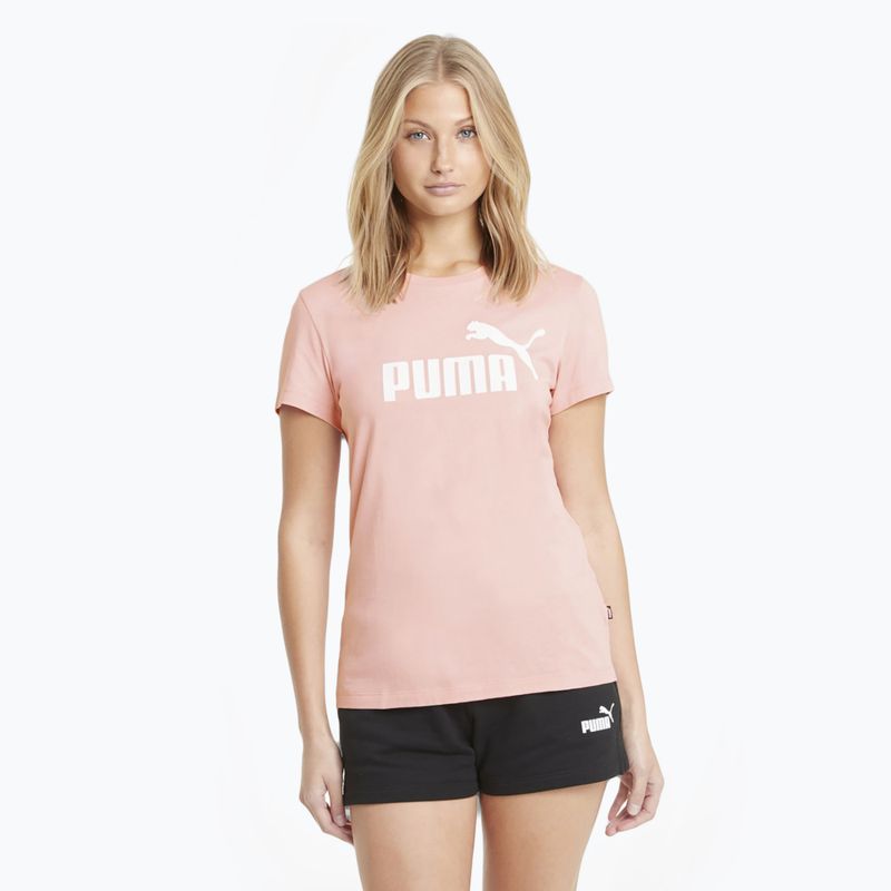 Koszulka damska PUMA ESS Logo bridal rose