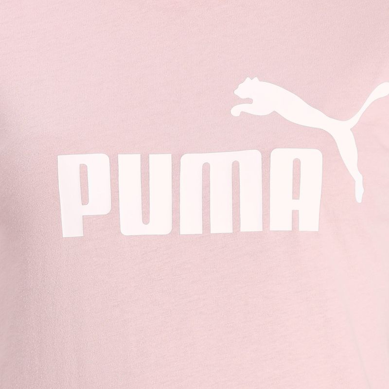 Koszulka damska PUMA ESS Logo bridal rose 6