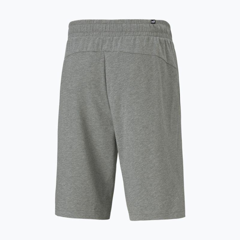 Spodenki męskie PUMA Ess Jersey medium gray heather 2
