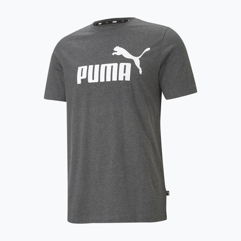 Koszulka męska PUMA Essentials Heather Tee puma black 4