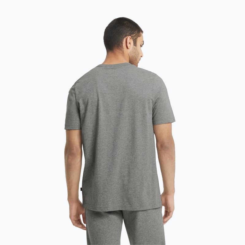 Koszulka męska PUMA Ess Logo Tee medium gray heather 3