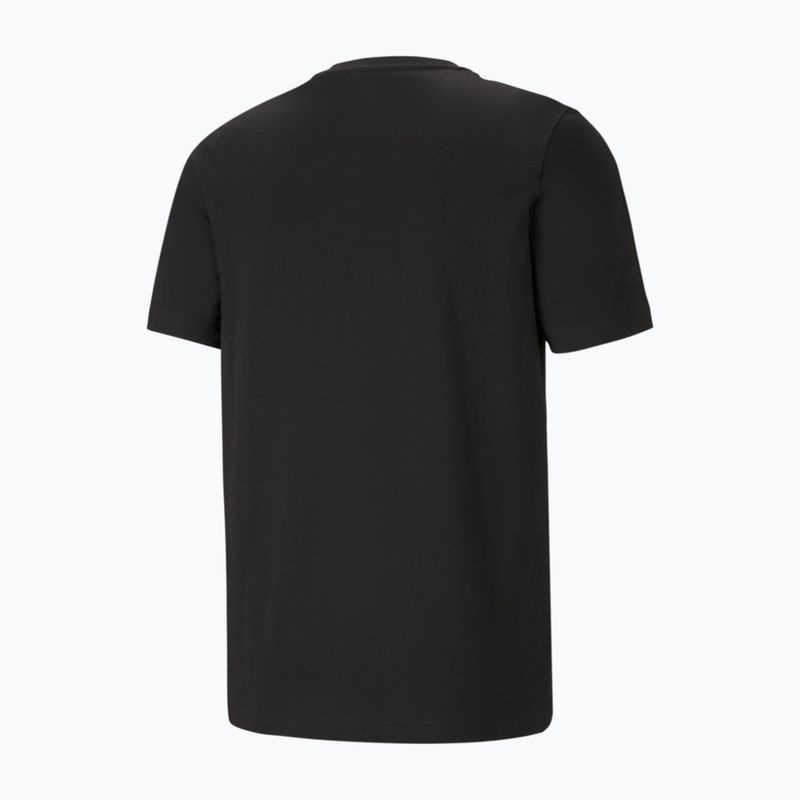 Koszulka męska PUMA Ess Logo Tee puma black 2