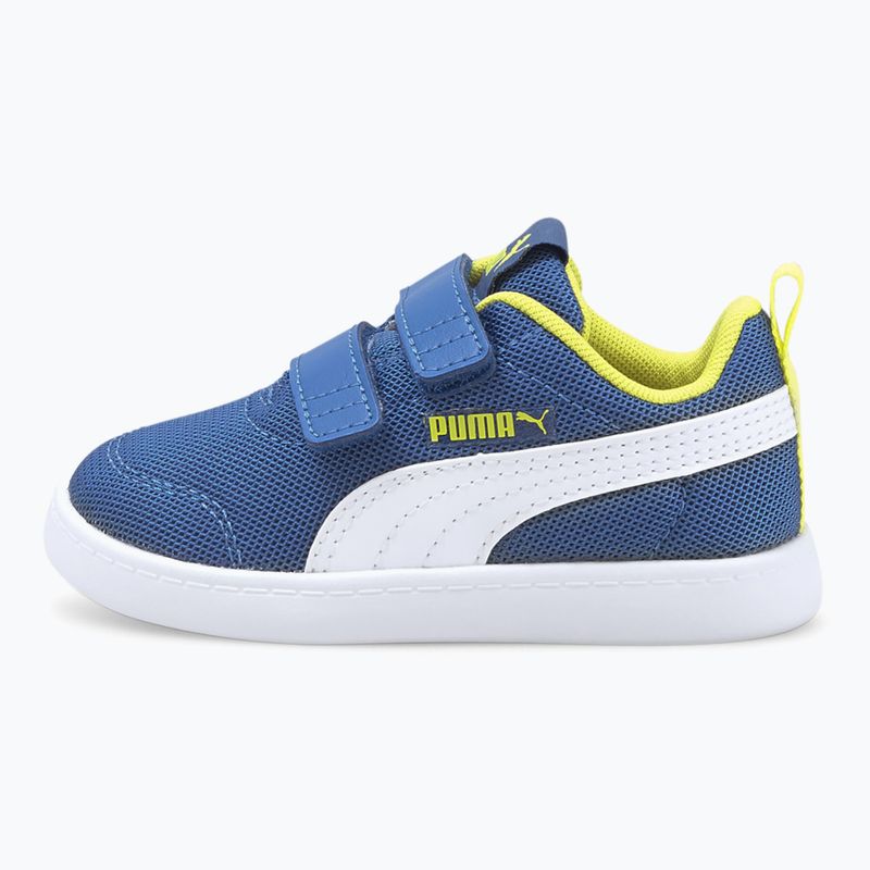 Buty dziecięce PUMA Courtflex v2 Mesh V Inf star shappire/puma white 9