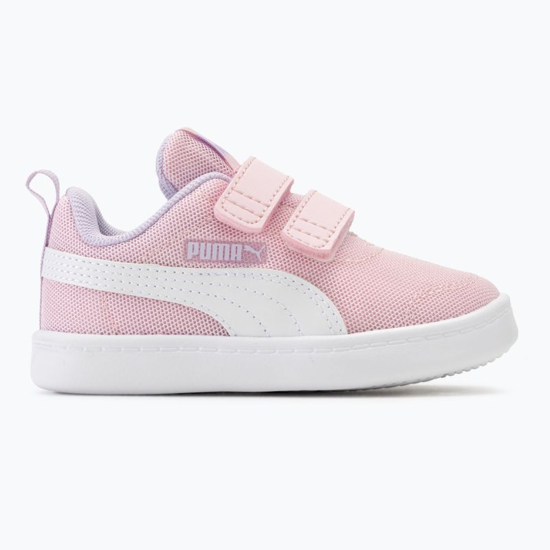 Buty dziecięce PUMA Courtflex v2 Mesh V Inf pink lady/puma white 2