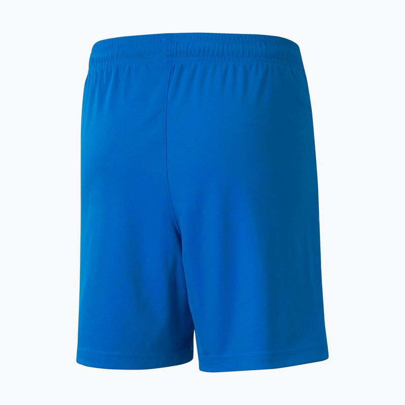 Spodenki dziecięce PUMA Teamliga electric blue/lemonade 6