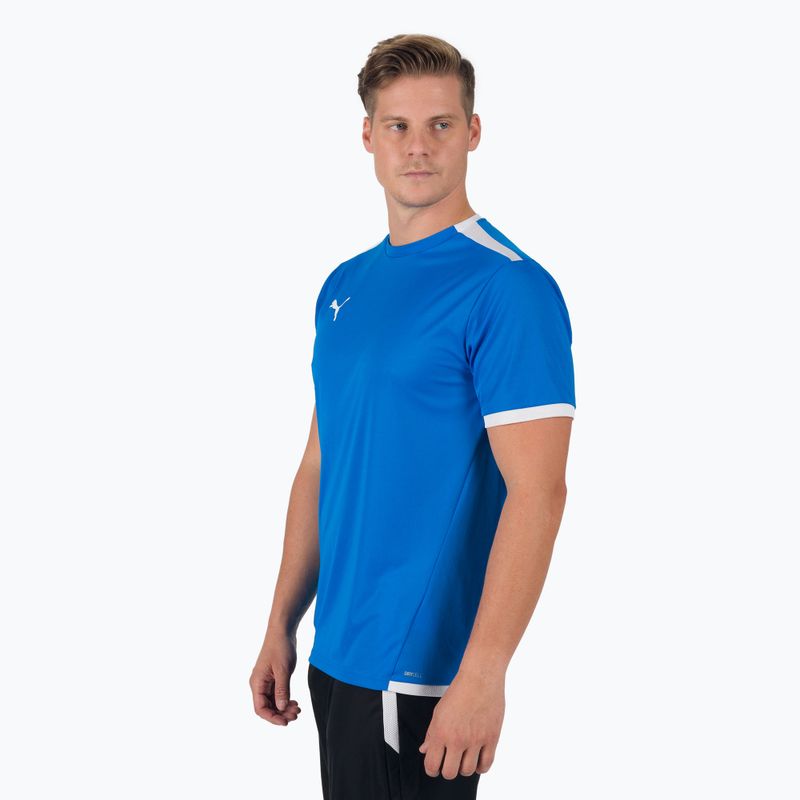 Koszulka męska PUMA Teamliga Jersey electric blue lemonade/puma white 3