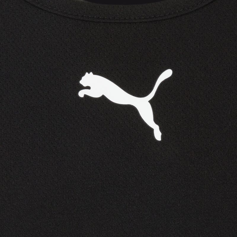 Koszulka dziecięca PUMA Teamrise puma black/smoked pearl/puma white 3