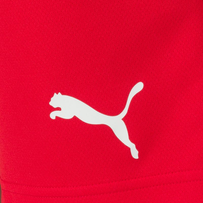 Spodenki męskie PUMA Teamrise red/puma white 4