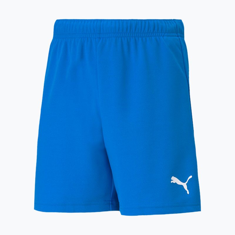 Spodenki dziecięce PUMA Teamrise electric blue/lemonade/puma white 5