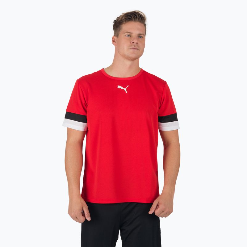 Koszulka męska PUMA Teamrise puma red/puma black/puma white