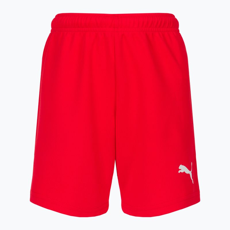 Spodenki dziecięce PUMA Teamrise puma red/puma white