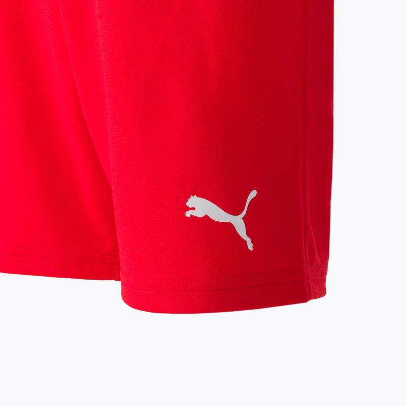 Spodenki dziecięce PUMA Teamrise puma red/puma white 3