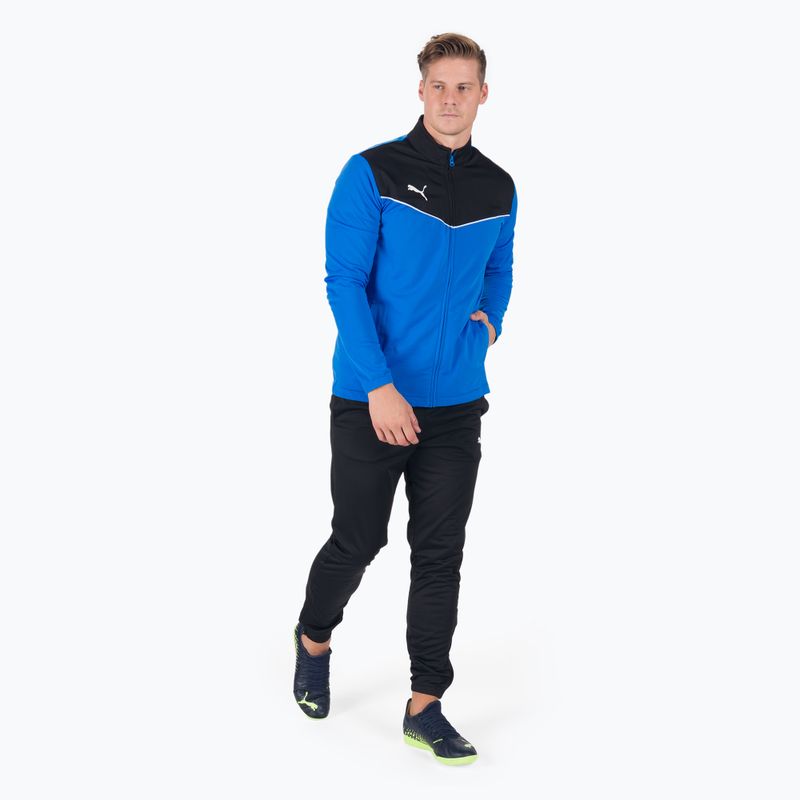 Dres męski PUMA Individualrise Tracksuit blue/lemonade/puma black