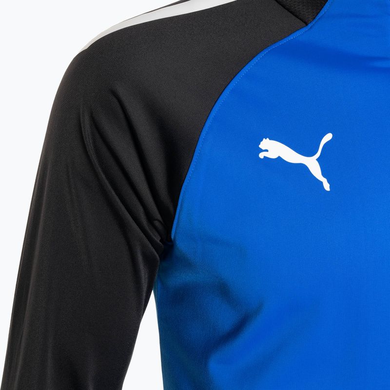 Bluza piłkarska męska PUMA Teamliga Training electric blue lemonade/puma black 3