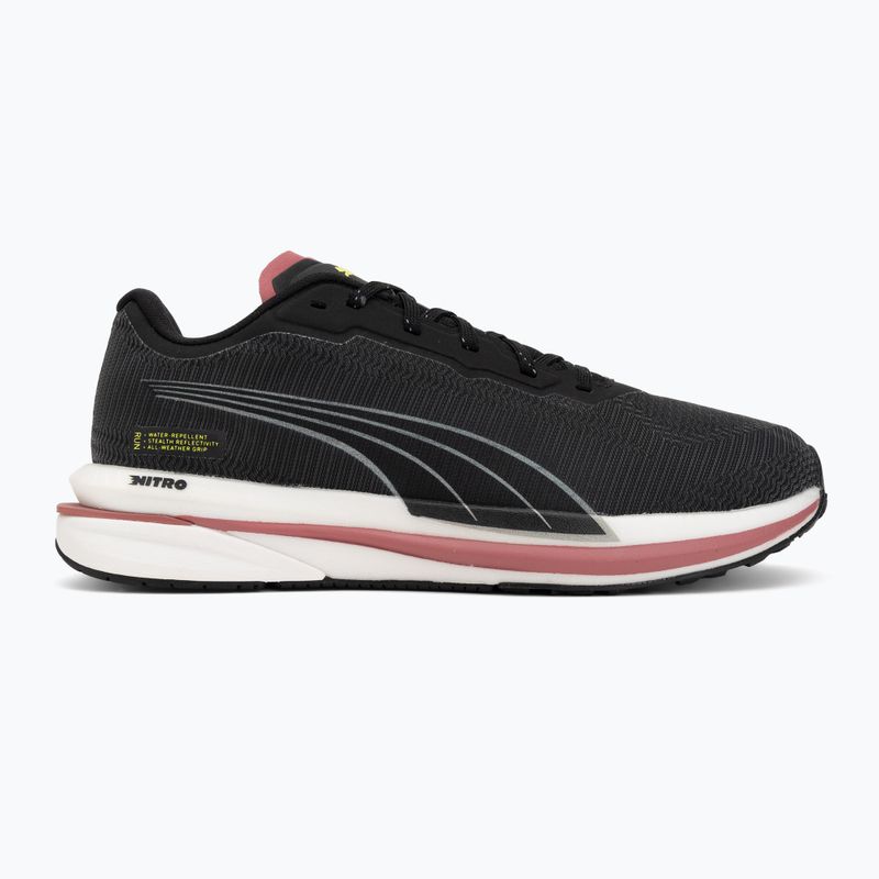 Buty do biegania damskie Puma Velocity Nitro WTR black/silver/yellow 2