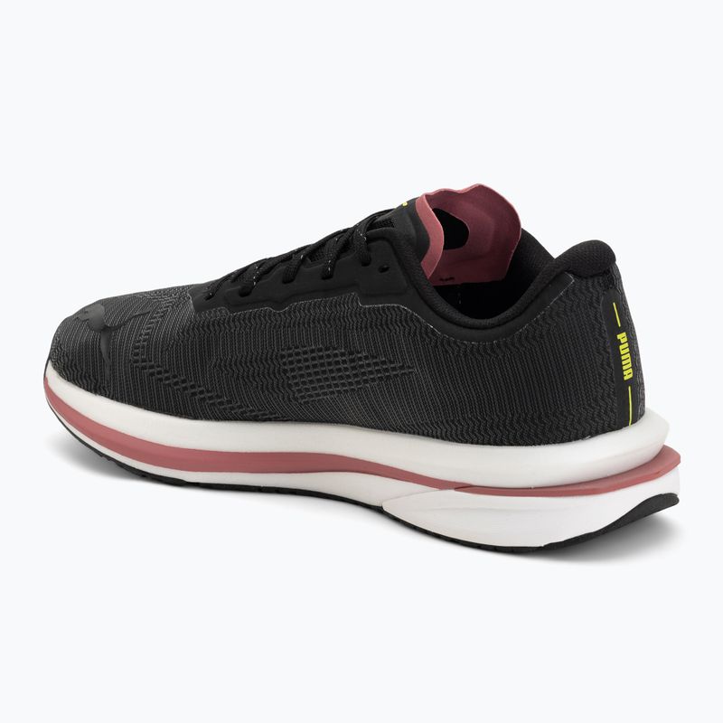 Buty do biegania damskie Puma Velocity Nitro WTR black/silver/yellow 3