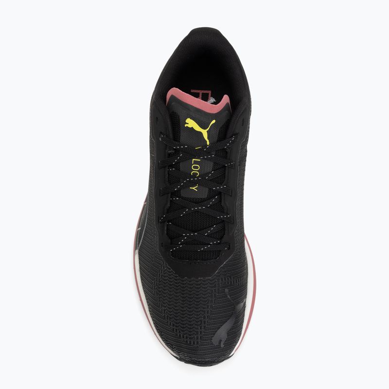 Buty do biegania damskie Puma Velocity Nitro WTR black/silver/yellow 5