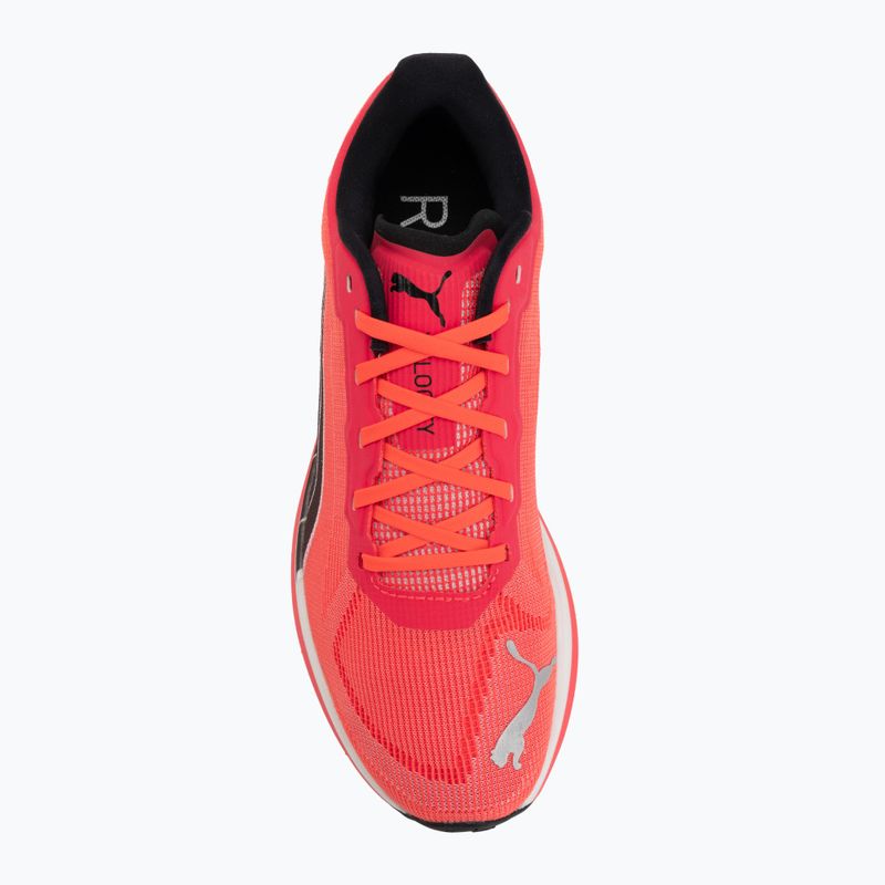 Buty do biegania damskie Puma Eternity Nitro sunblaze/white/black 5