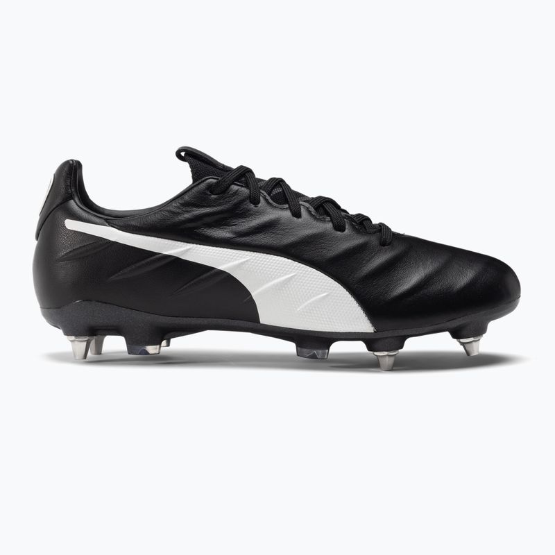 Buty piłkarskie męskie PUMA King Platinum 21 MXSG puma black/puma white 2