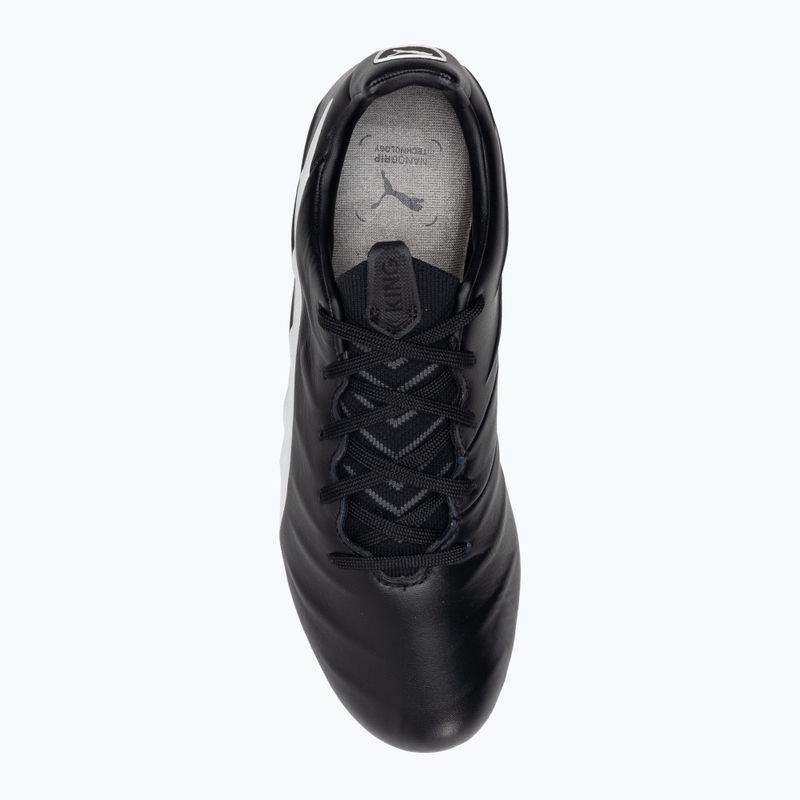 Buty piłkarskie męskie PUMA King Platinum 21 MXSG puma black/puma white 6