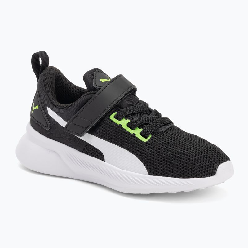 Buty dziecięce PUMA Flyer Runner V PS green flash/puma white
